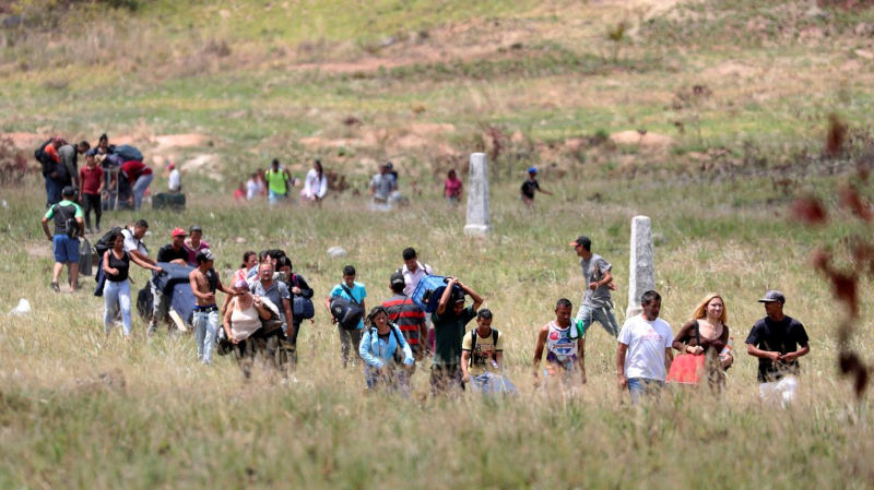 Américas alcançam número recorde de pessoas deslocadas à força