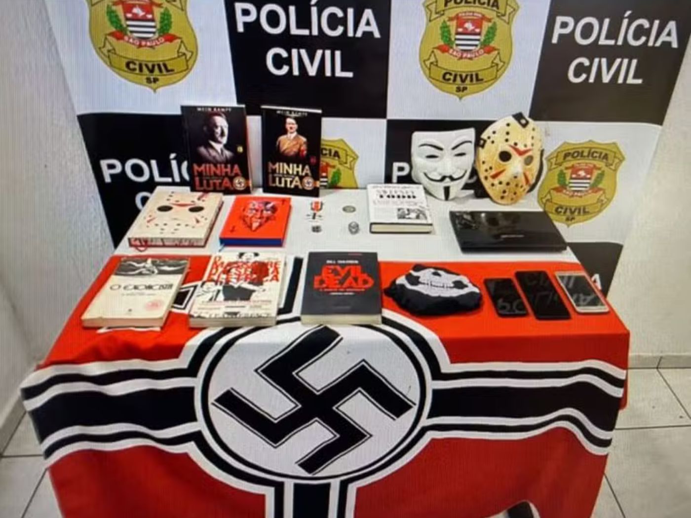 Homem preso por apologia ao nazismo é liberado pela polícia no interior